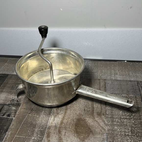 Foley Kitchen Vintage 96s Food Mill By Foley No 101 7 Stainless
